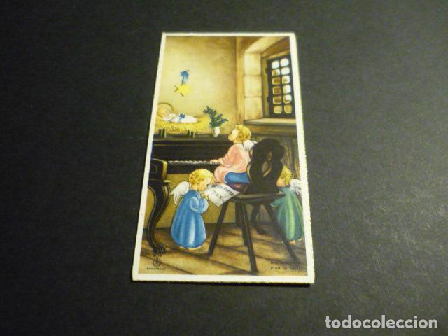 Postales: ANGELES TOCANDO EL PIANO Y NI&Ntilde;O JESUS FELICITACION NAVIDAD