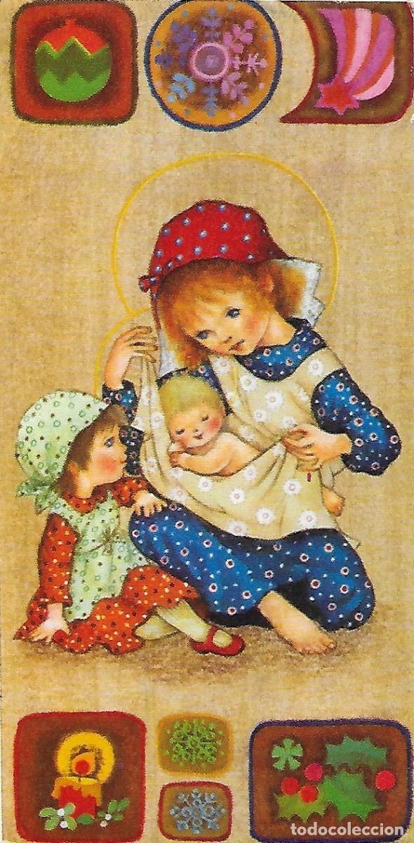 Cartoline: 7330S - PRECIOSA POSTAL COLECCI&Oacute;N PERLA 2B-6033.D -DIPTICA 16X8 CM- DATA 1980