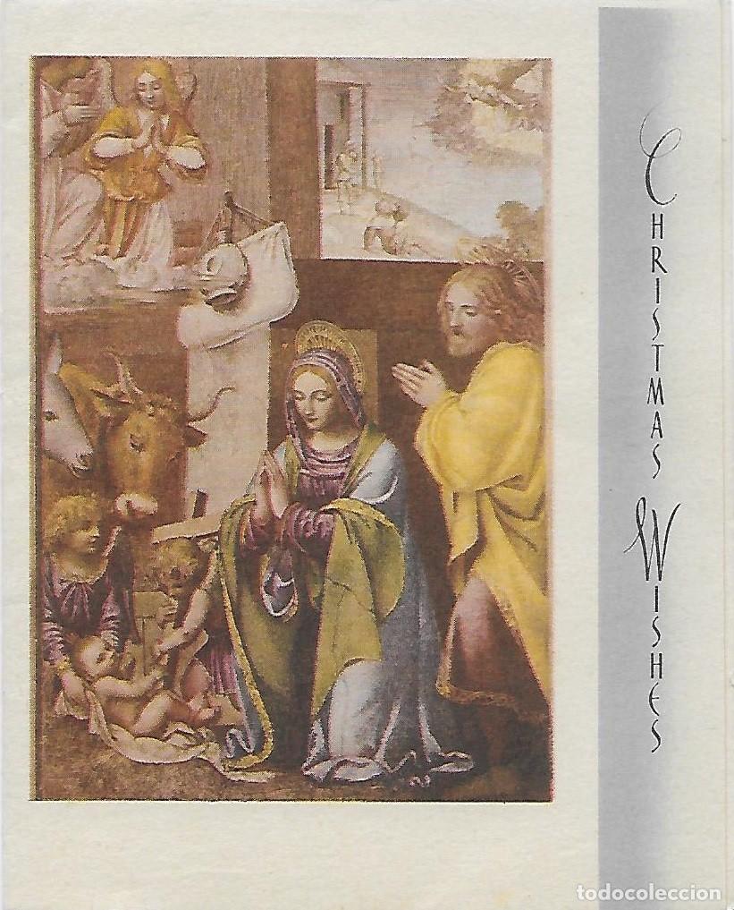 Postales: 7335S - EDICIONES BARTON COTTON- LA NATIVIDAD- LUINI -C-4625- DIPTICA 12,8X10 CM