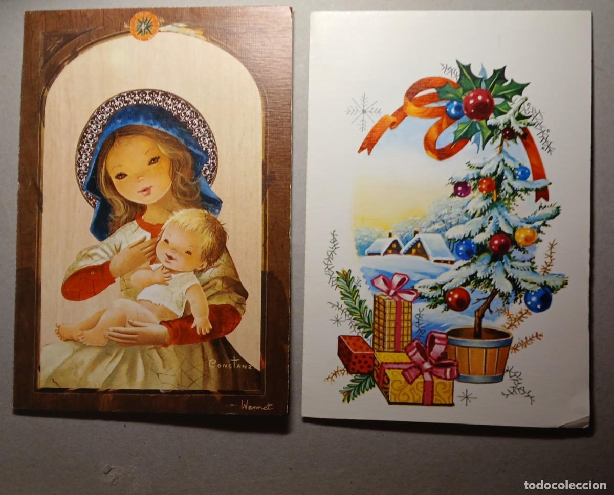 Cartes Postales: 2 POSTALES DE NAVIDAD A&Ntilde;OS 70 SIN ESCRIBIR, ENV&Iacute;O ORDINARIO 1,75 &euro;. CRTIFICADO 5,50