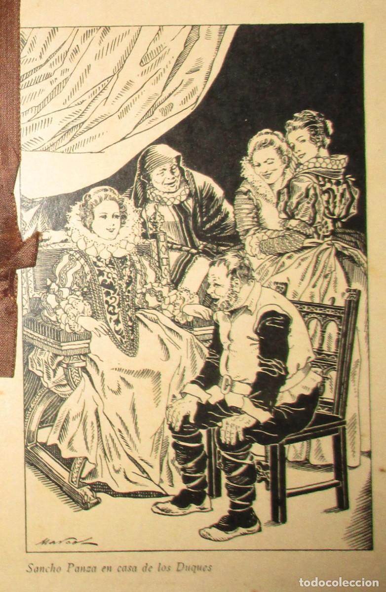 Postcards: FELICITACI&Oacute;N NAVIDE&Ntilde;A DE LOS A&Ntilde;OS 40 CON ILUSTRACI&Oacute;N DE SANCHO PANZA Y PARTITURA DE GRANADOS.