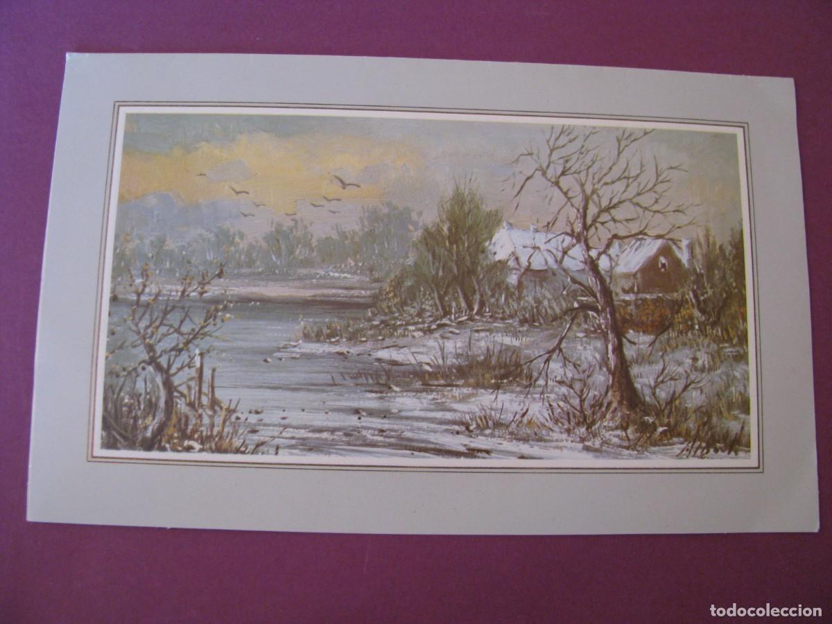 Postales: POSTAL DIPTICA DE NAVIDAD. IL?. ORTIZ X721. 19X11,5 CM. ESCRITA 1987