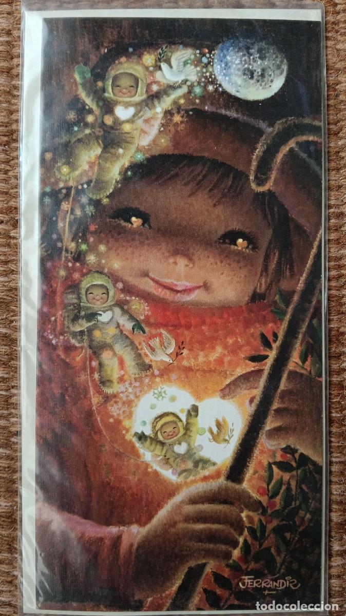 Postales: FERRANDIZ - TARJETA DE NAVIDAD PRECINTADA + SOBRE ORIGINAL