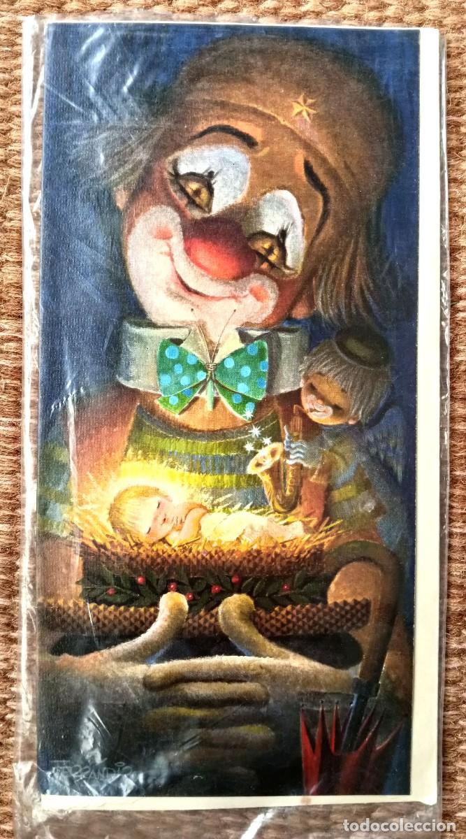 Postales: FERRANDIZ - TARJETA DE NAVIDAD PRECINTADA + SOBRE ORIGINAL