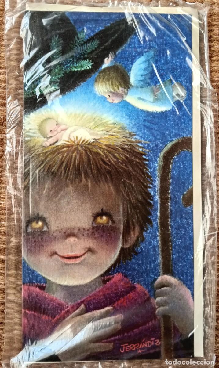 Postales: FERRANDIZ - TARJETA DE NAVIDAD PRECINTADA + SOBRE ORIGINAL