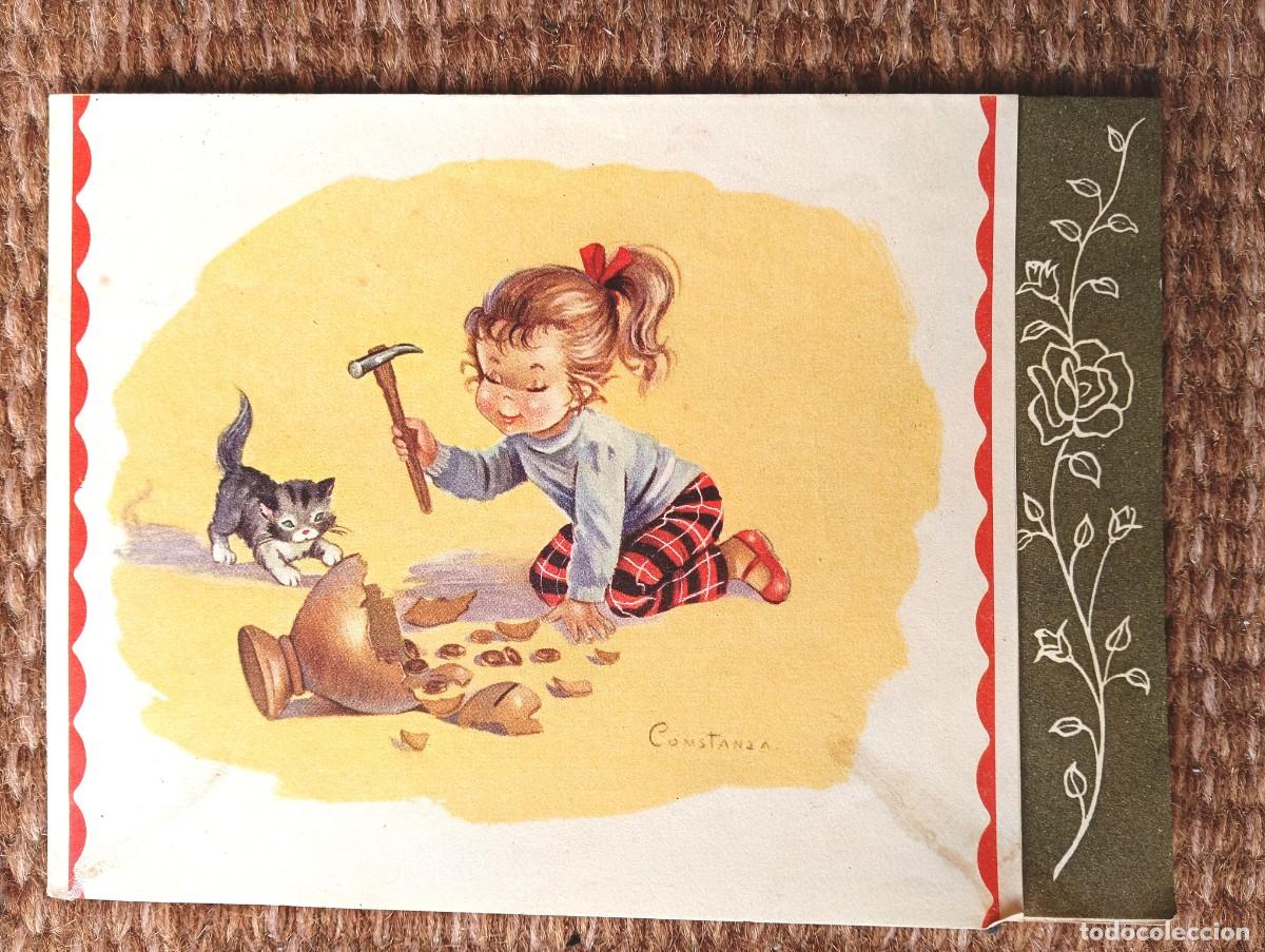 Postales: TARJETA PARA EL DIA DE LA MADRE - ILUSTRACION CONSTANZA