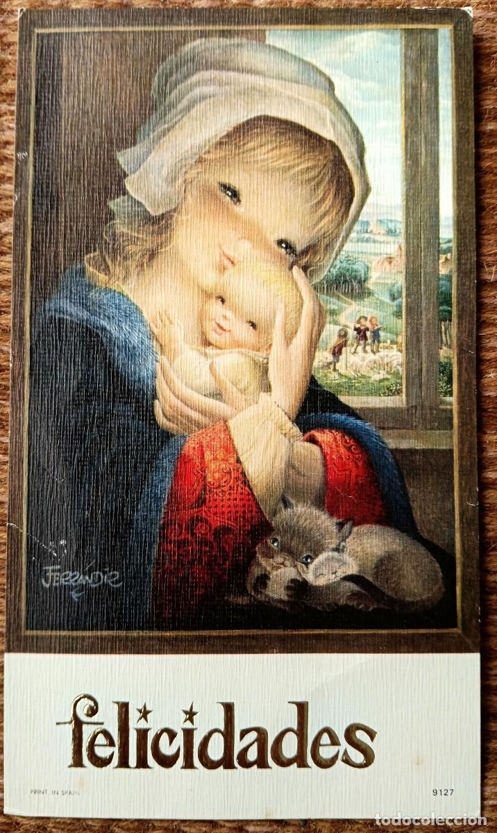 Postales: FERRANDIZ - ILUSTRACION PARA TARJETA DE NAVIDAD