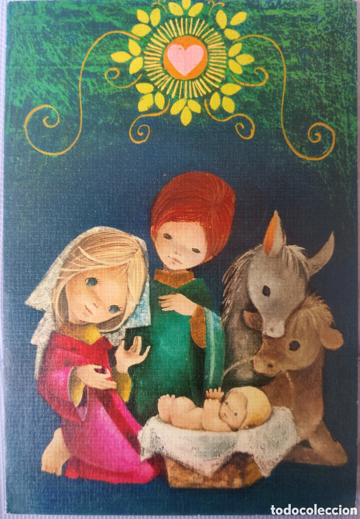 Postales: FELICITACI&Oacute;N NAVIDAD - EDICIONES SABADELL - NACIMIENTO BEL&Eacute;N