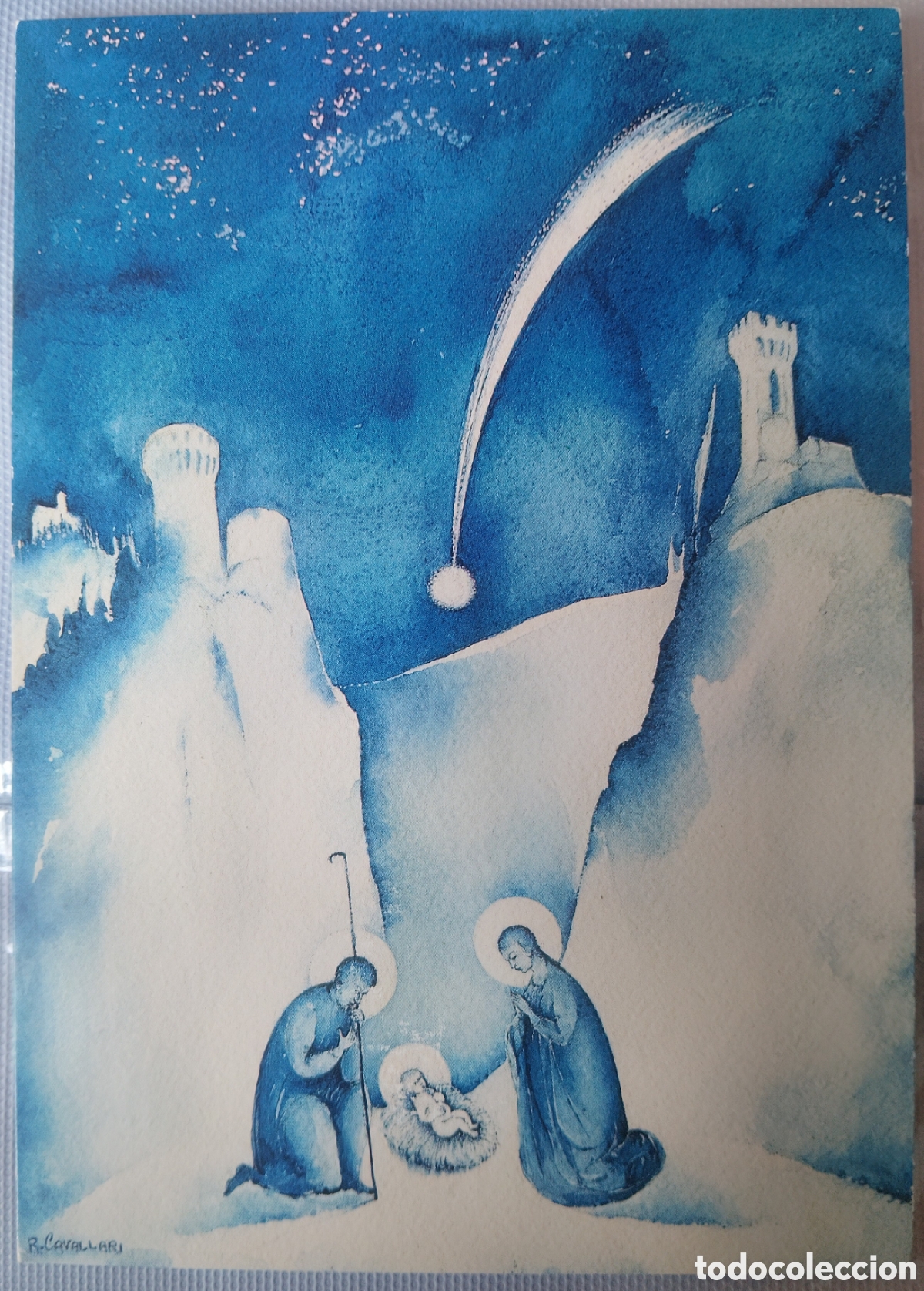Postales: FELICITACI&Oacute;N NAVIDAD - UNICEF - NACIMIENTO BEL&Eacute;N