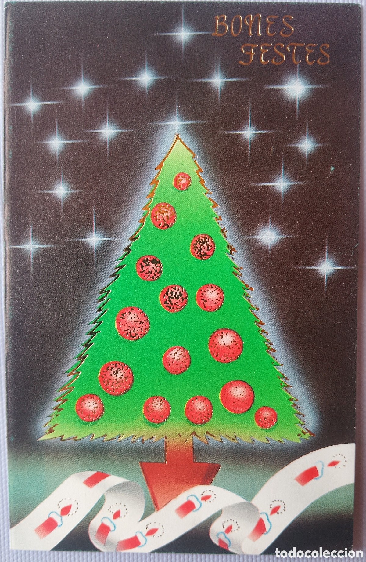 Postales: FELICITACI&Oacute;N NAVIDAD - EDICIONES GOLDEN - &Aacute;RBOL