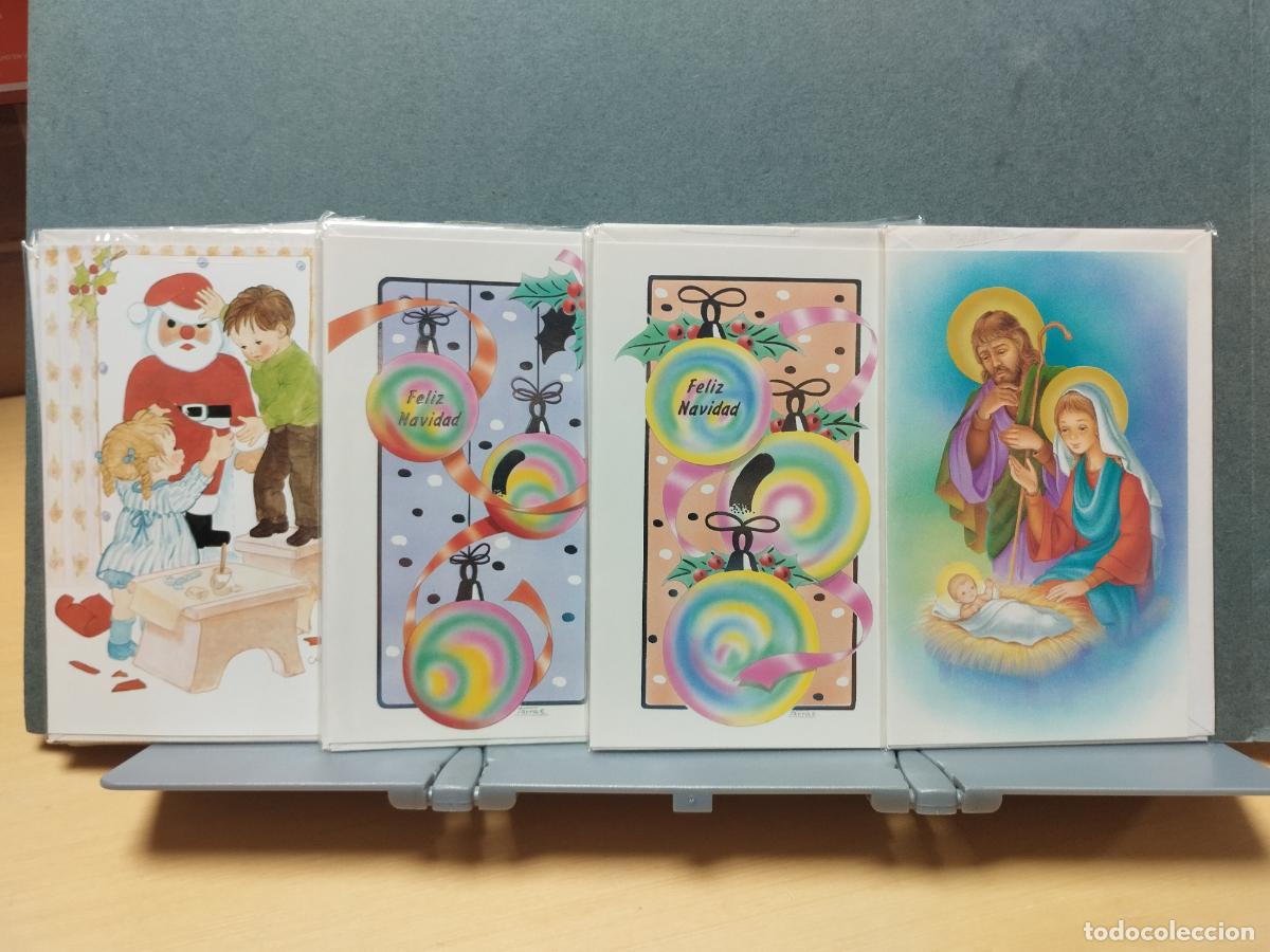 Cartes Postales: CONJUNTO DE 100 POSTALES NAVIDE&Ntilde;AS CON SUS SOBRES. PROCEDEN DE CIERRE DE NEGOCIO. LEER DESCRIPCION