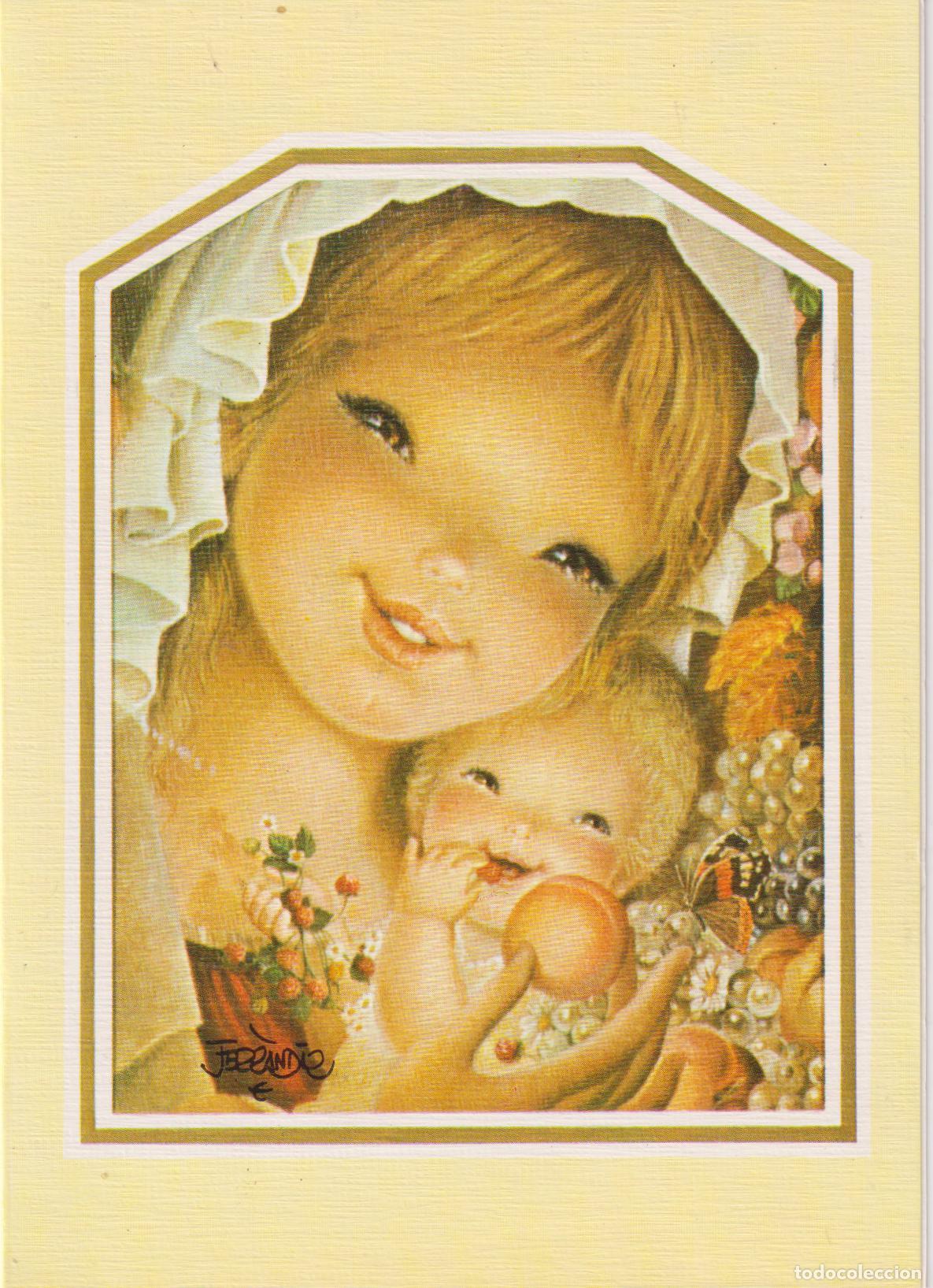 Cartes Postales: ILUSTRADOR: FERRANDIZ, MOTIVO NAVIDE&Ntilde;O - D&Iacute;PTICO - SUBI A.2063-1 - ESCRITO