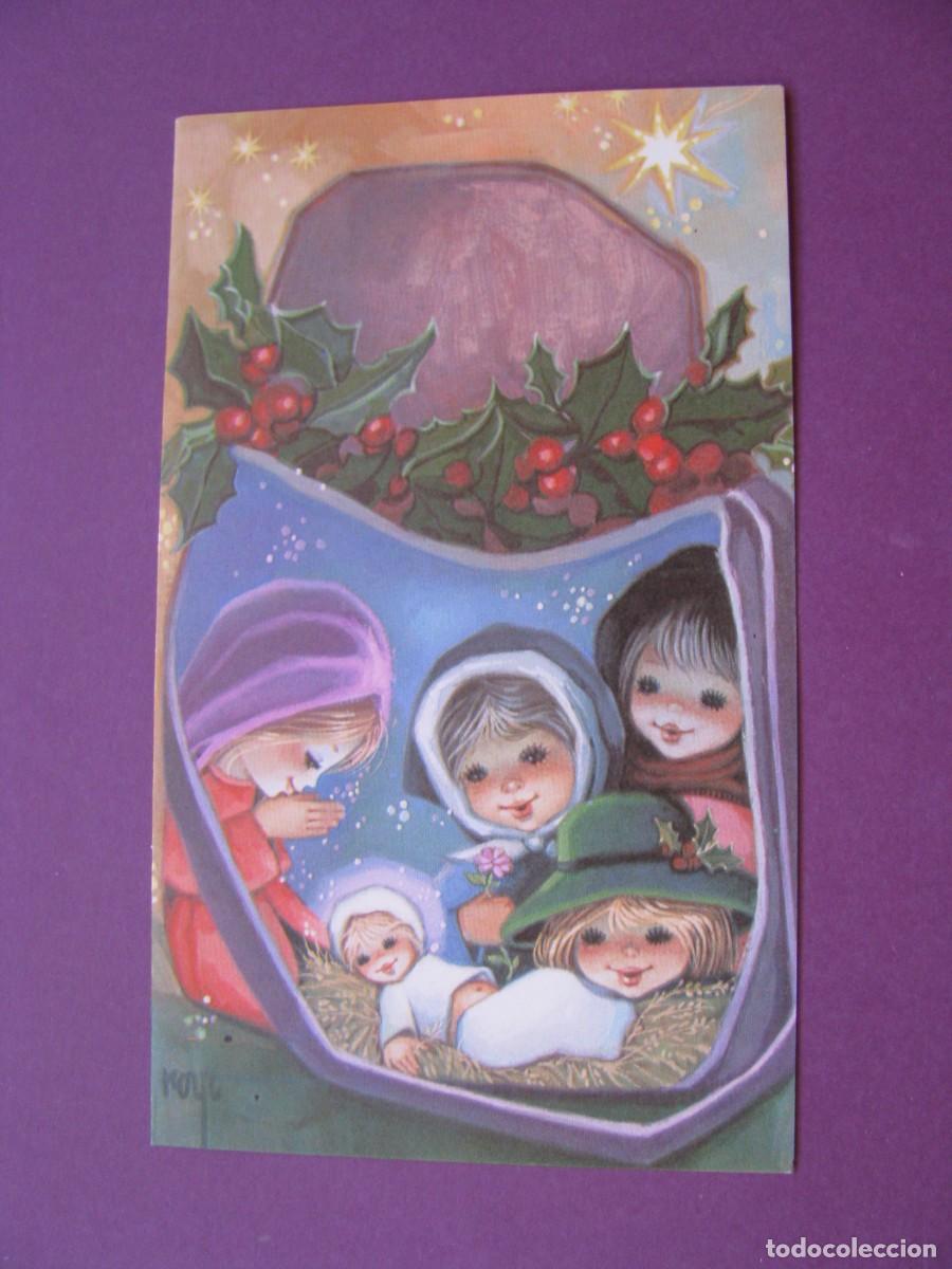 Cartoline: POSTAL DIPTICA DE IL. ROYO. CHIS 327/3. 13,5X8 CM. PUBL. ANGULO S. A. Y MOLERO. 1979