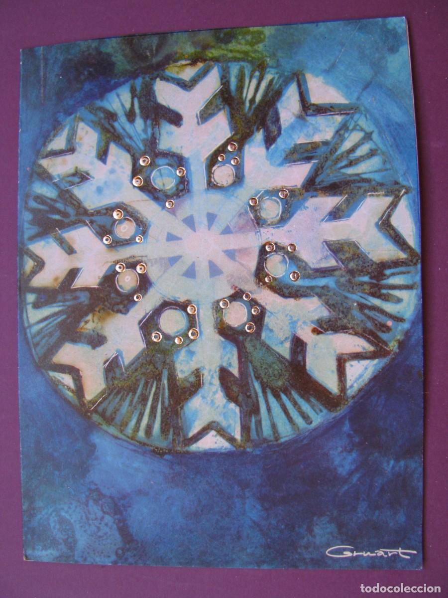 Postcards: POSTAL DIPTICA IL. JUST. GRUART RUBI. 02.14.002.1. 1970 15,5X11,5 CM. PUBL. M. MOLERO SEVILLA 1993