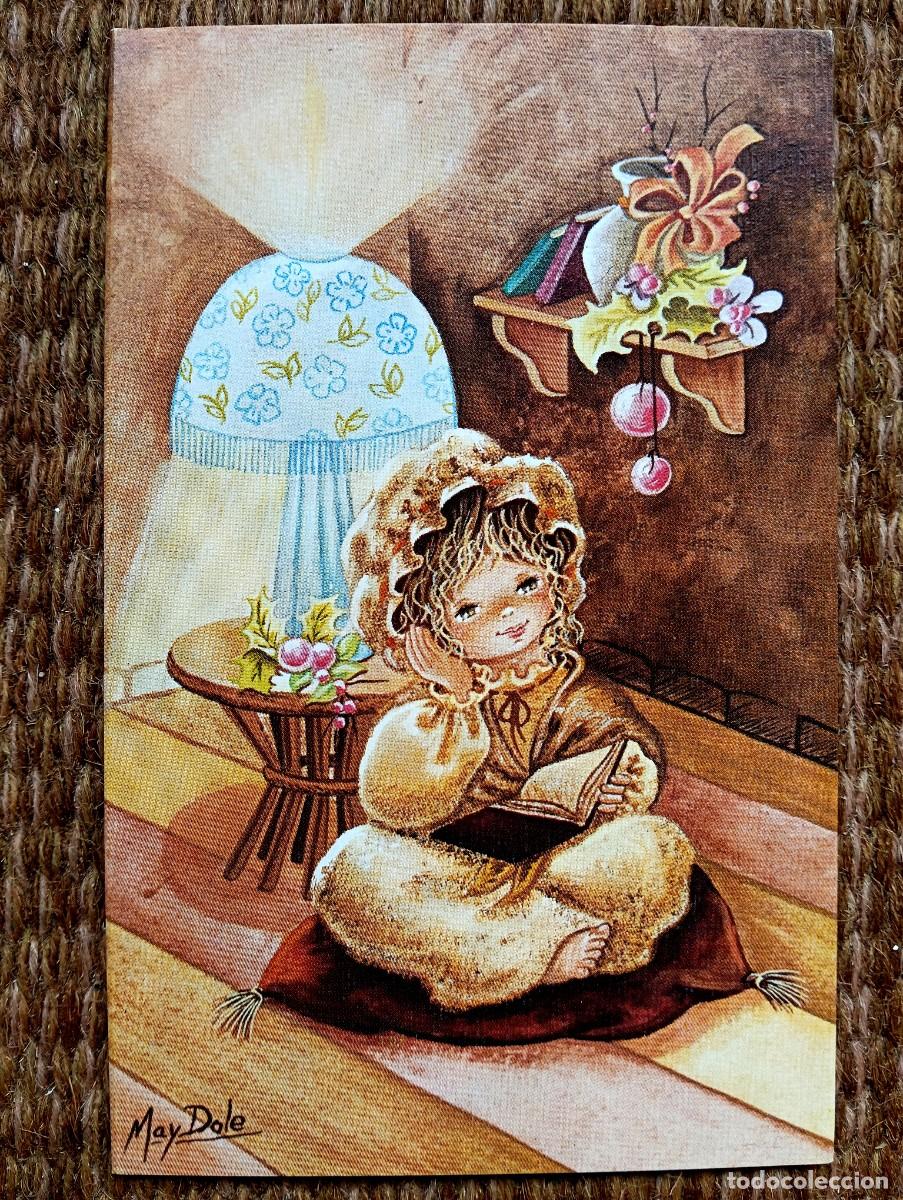 Postales: TARJETA DE NAVIDAD - ILUSTRACION MAY DOLE