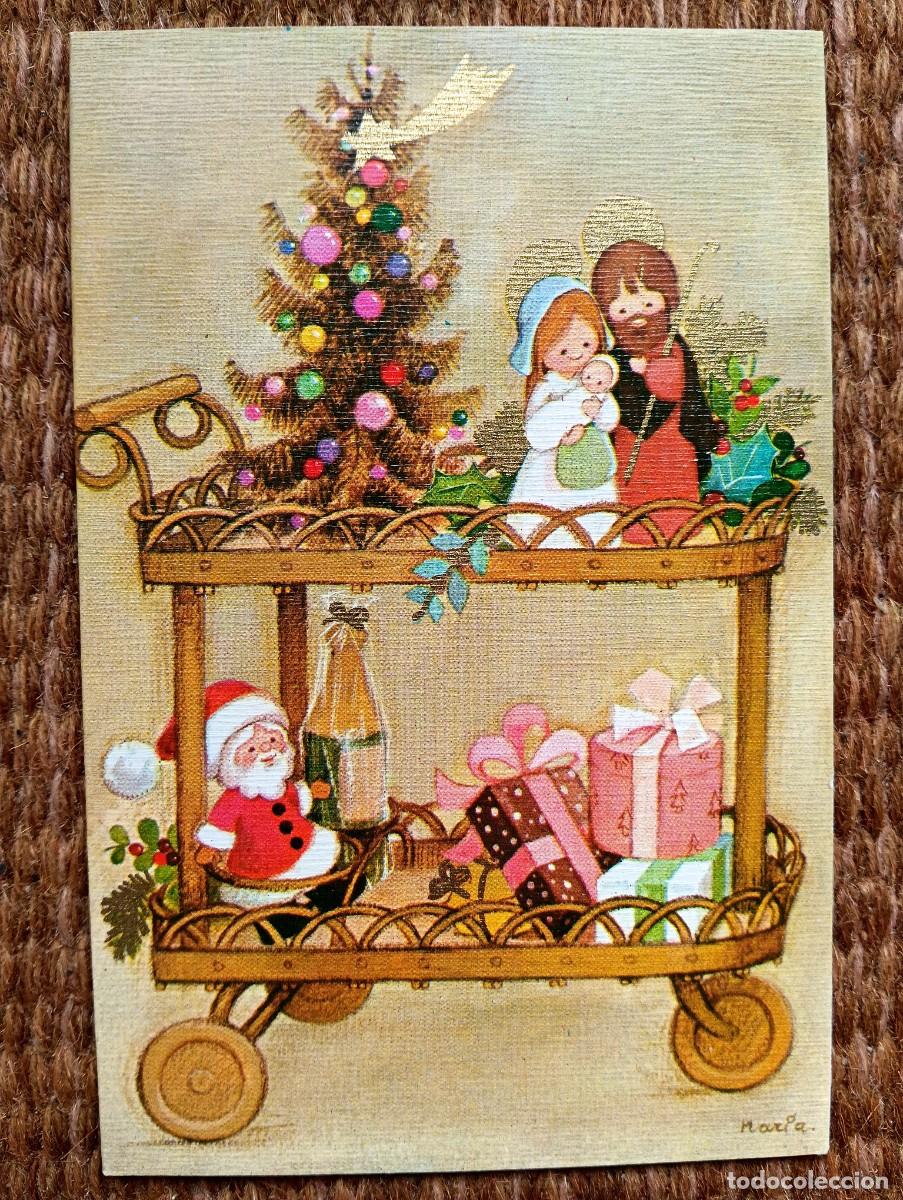 Postales: TARJETA DE NAVIDAD - ILUSTRACION MARIA