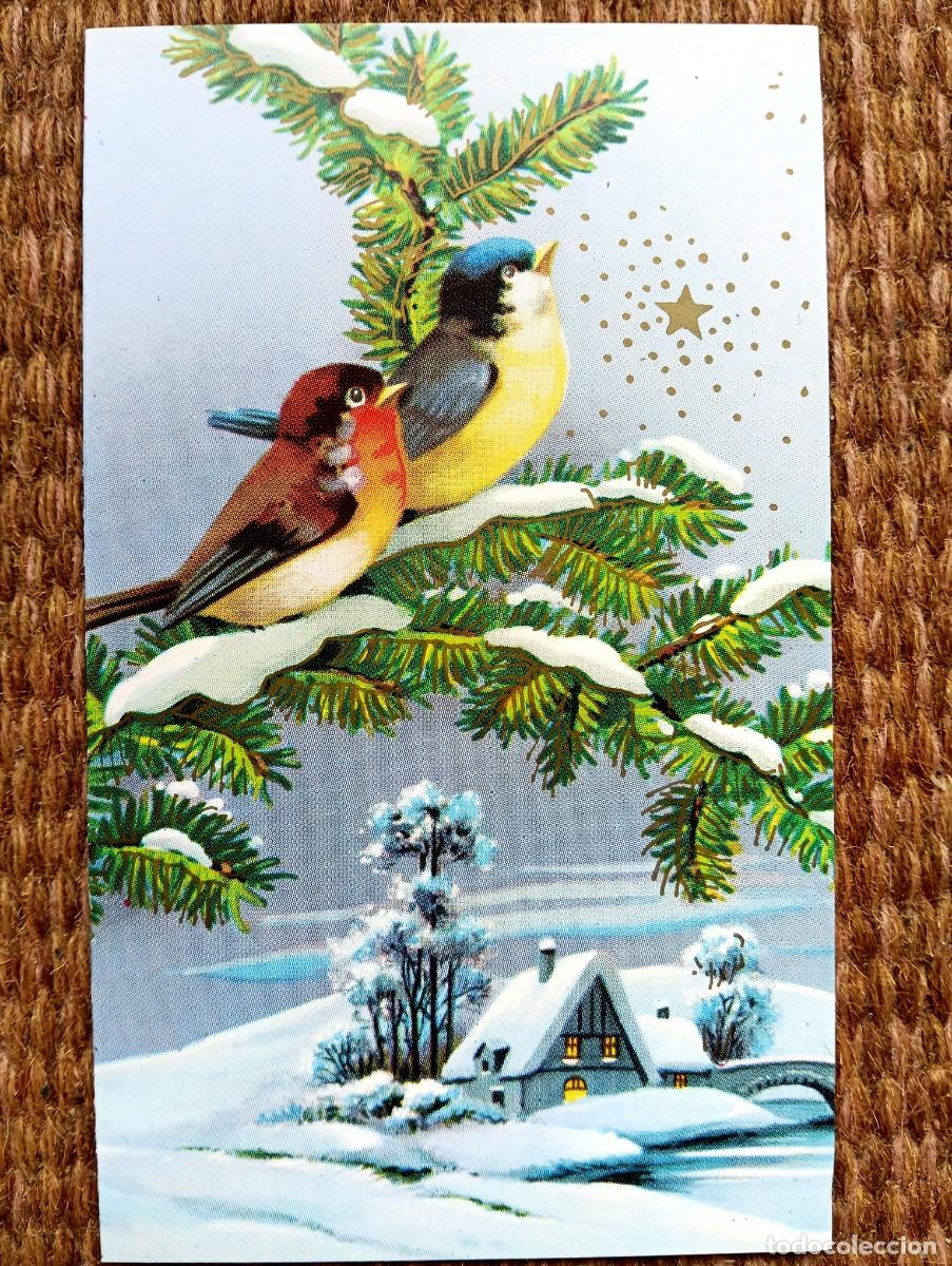 Postales: TARJETA DE NAVIDAD ESCRITA - Foto 1