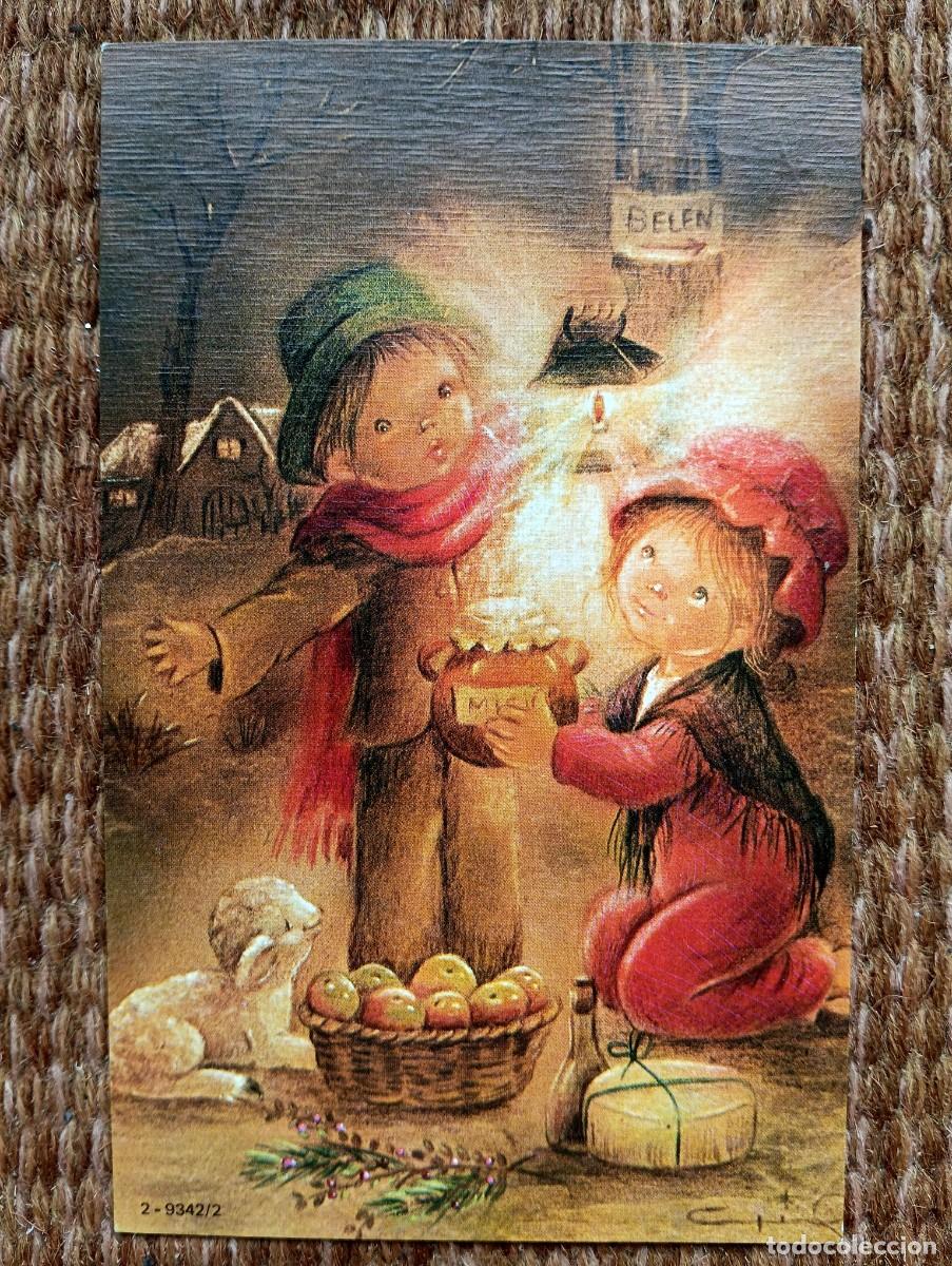 Postales: TARJETA DE NAVIDAD - ILUSTRACION CRIS - Foto 1