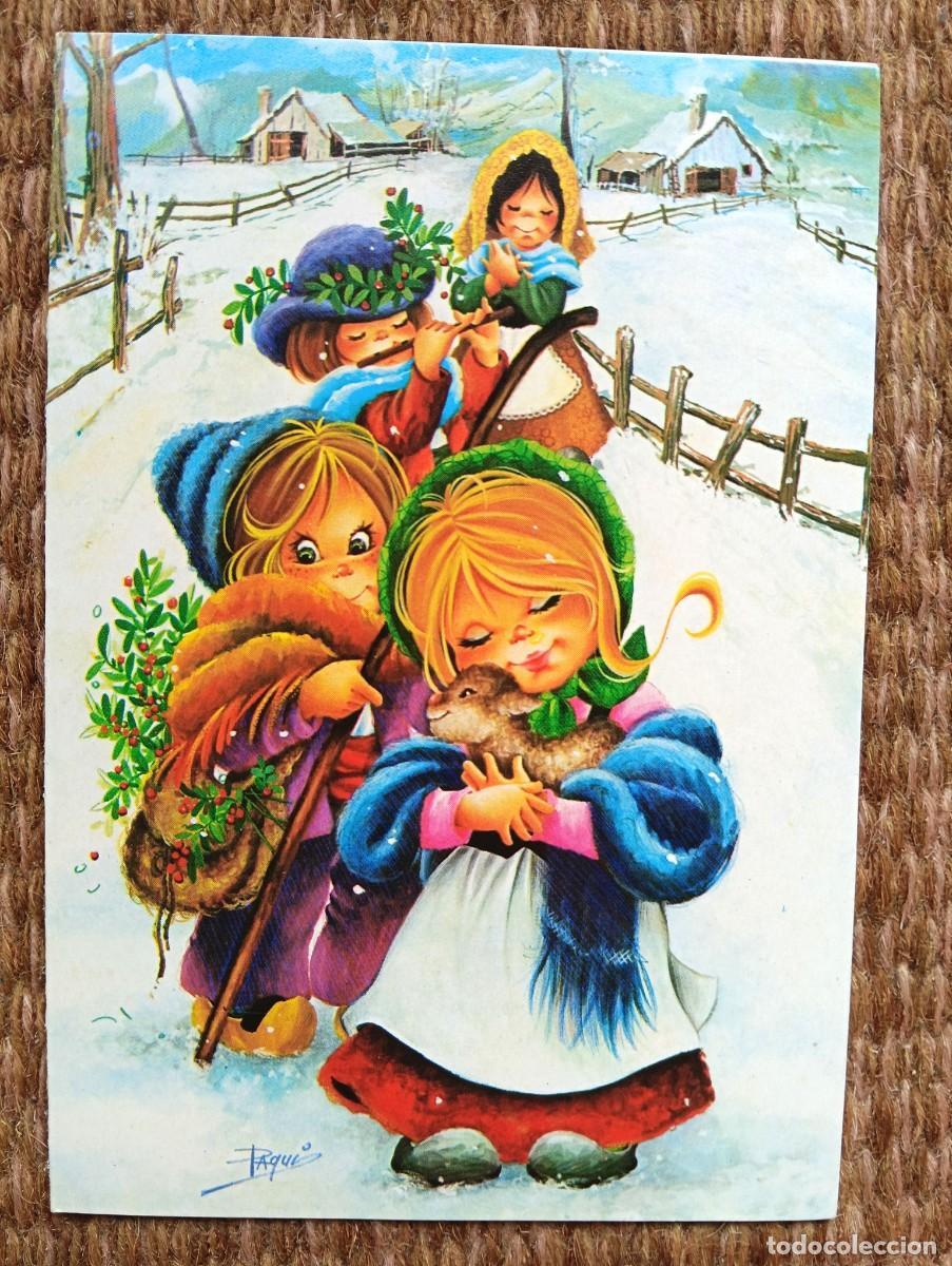 Postales: TARJETA DE NAVIDAD - ILUSTRACION PAQUI