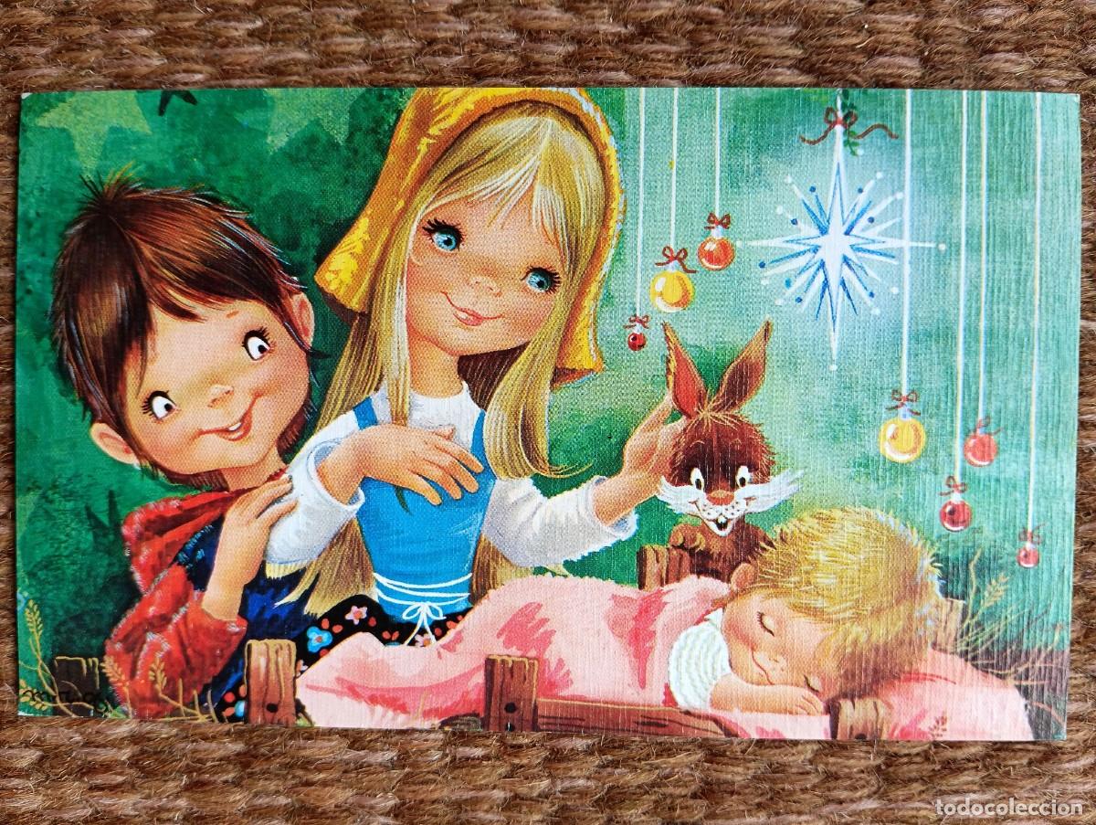 Postales: TARJETA DE NAVIDAD - BELEN - NACIMIENTO