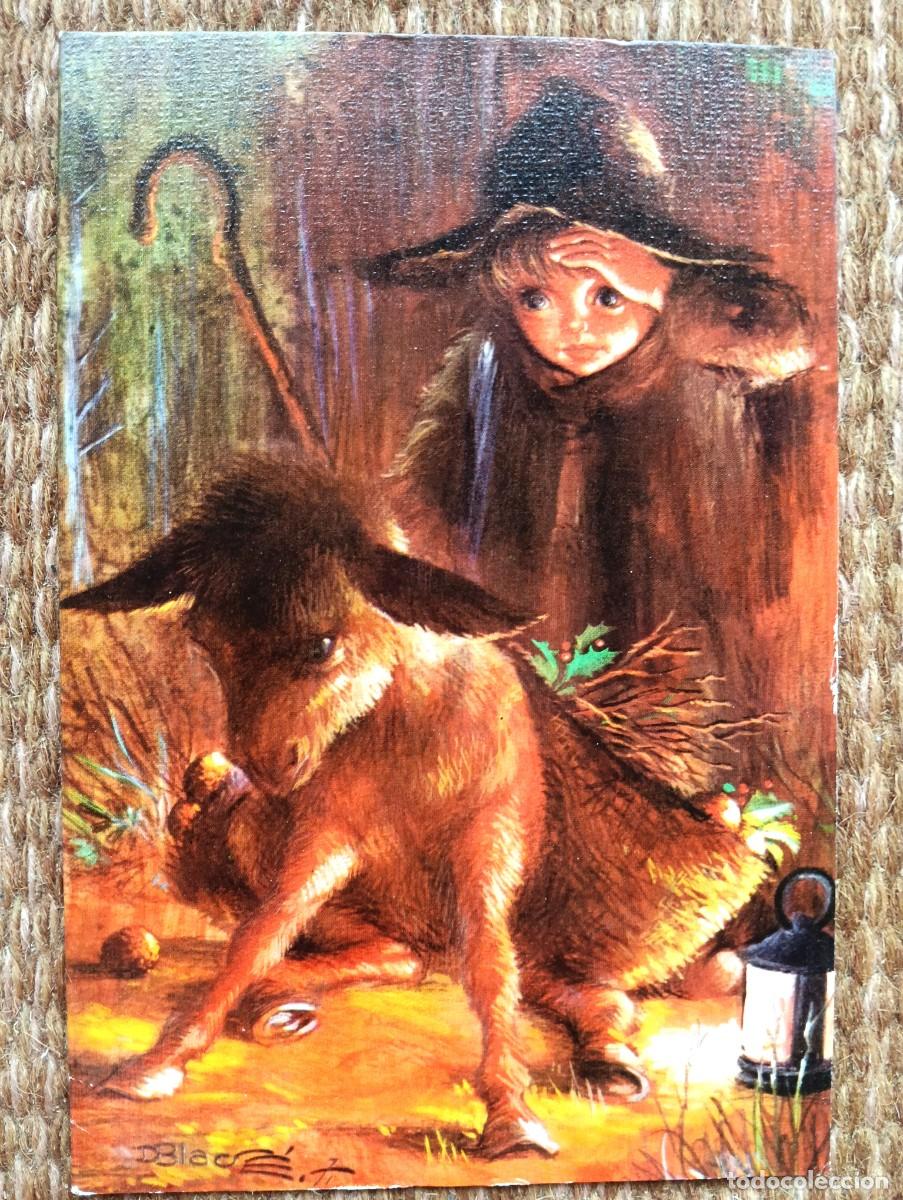 Postales: TARJETA DE NAVIDAD - ILUSTRACION BLADE - Foto 1