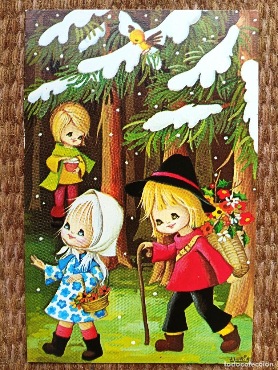 Postcards: TARJETA DE NAVIDAD - ILUSTRACION J. LURIA