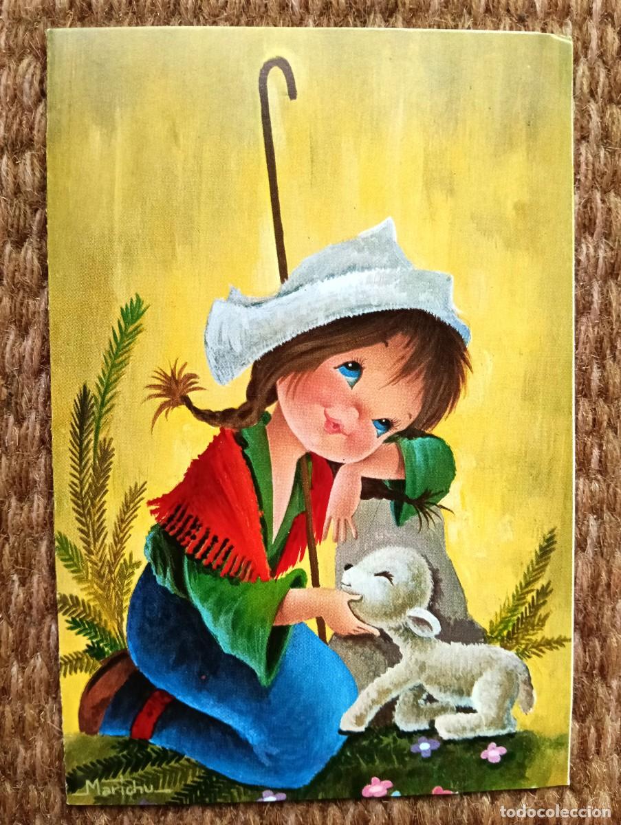 Postcards: TARJETA DE NAVIDAD - ILUSTRACION MARICHU