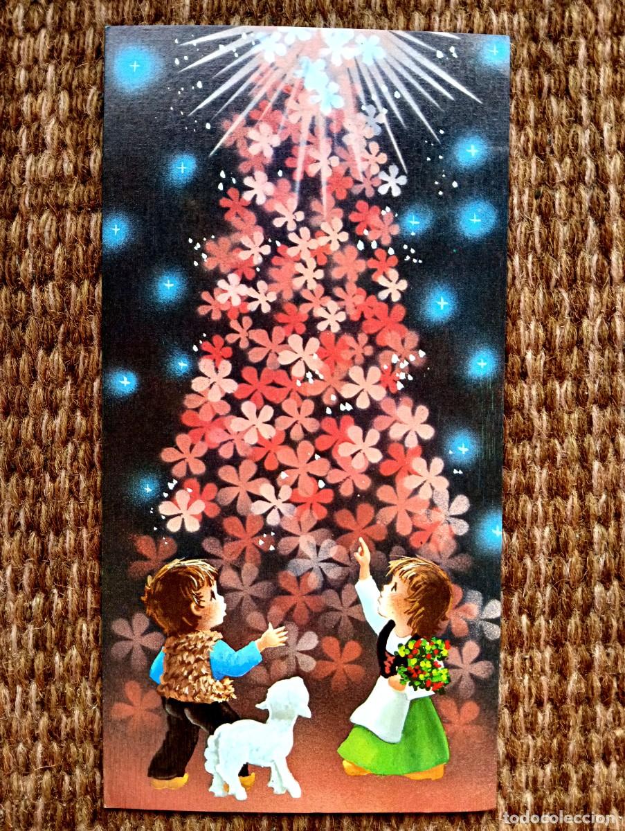 Postales: TARJETA DE NAVIDAD ESCRITA - Foto 1