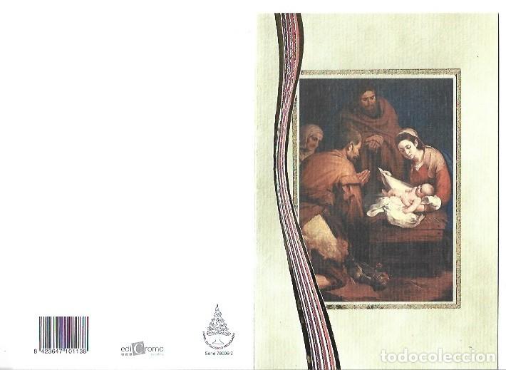 Postcards: &rdquo; FELIZ NAVIDAD - EL NACIMIENTO &rdquo;.- FELICITACION.- (OFERTA 3X2 - COMPRA 3, PAGA 2)