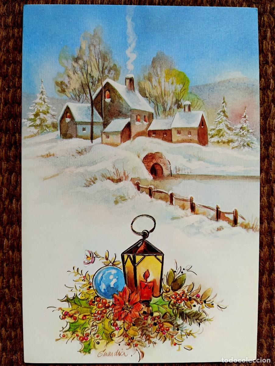 Postales: TARJETA DE NAVIDAD - ILUSTRACION GUARDIA