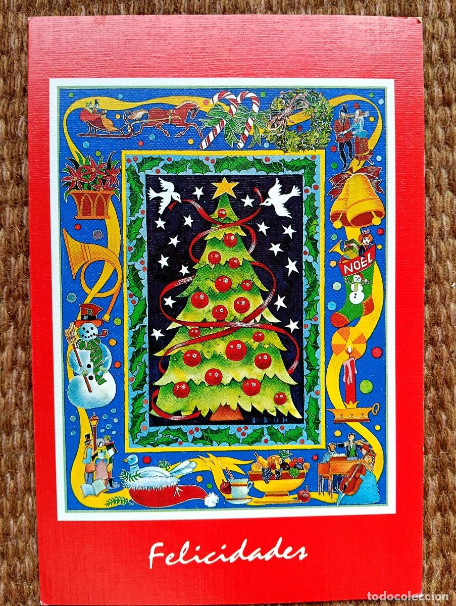 Postales: TARJETA DE NAVIDAD ESCRITA - Foto 1