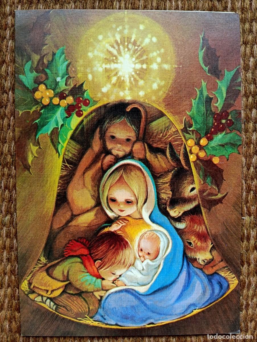 Postales: TARJETA DE NAVIDAD - BELEN - NACIMIENTO