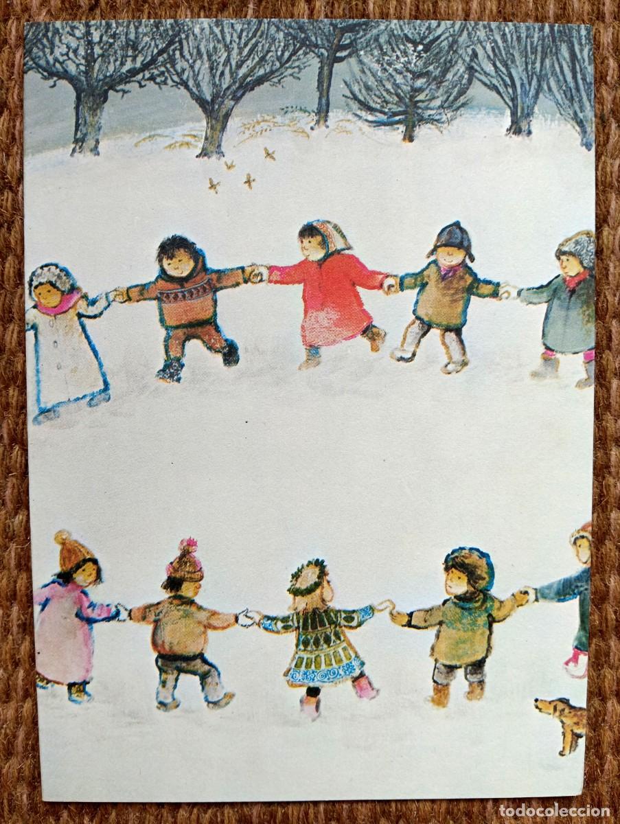 Postales: TARJETA DE NAVIDAD - ESCRITA - Foto 1