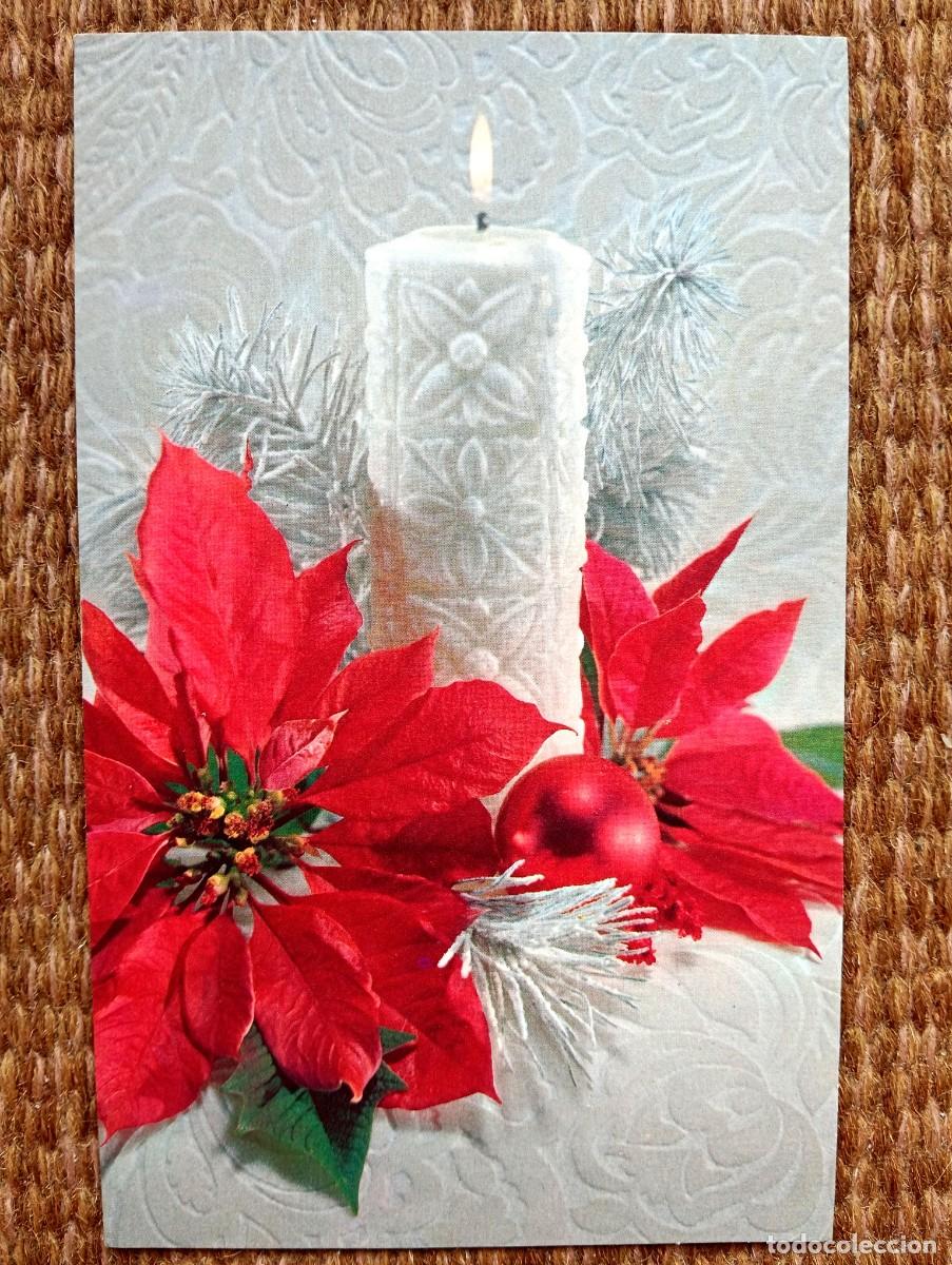 Postales: TARJETA DE NAVIDAD ESCRITA - Foto 1