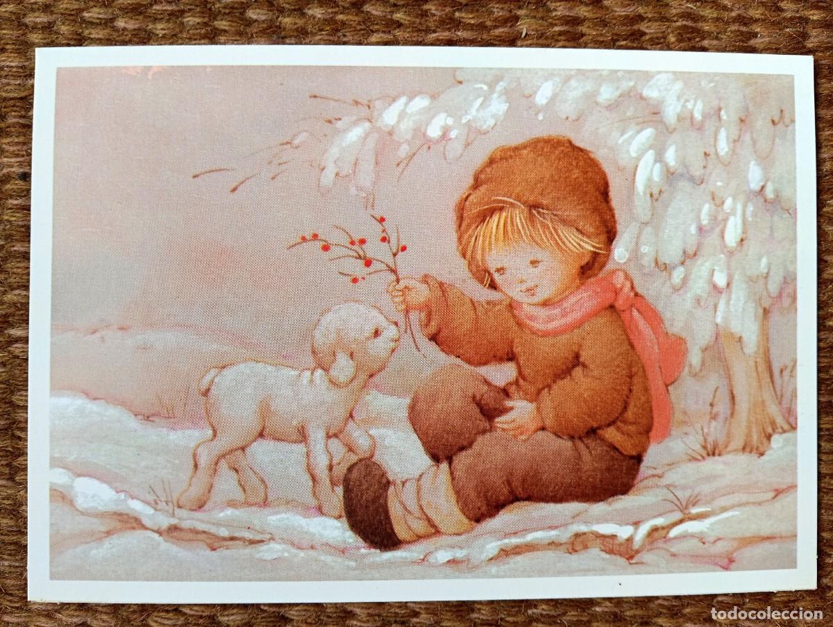 Postales: TARJETA DE NAVIDAD ESCRITA - Foto 1