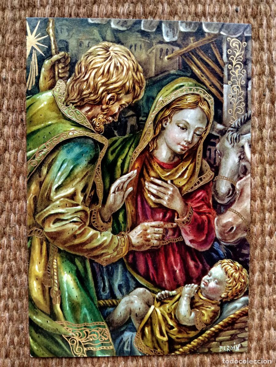 Postales: TARJETA DE NAVIDAD - BELEN - NACIMIENTO