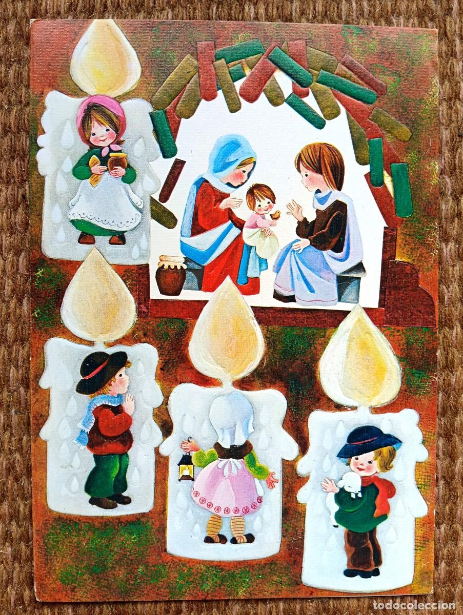 Postales: TARJETA DE NAVIDAD - BELEN - NACIMIENTO