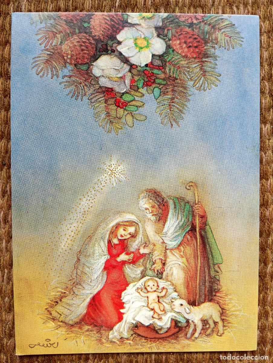Postales: TARJETA DE NAVIDAD - BELEN - NACIMIENTO