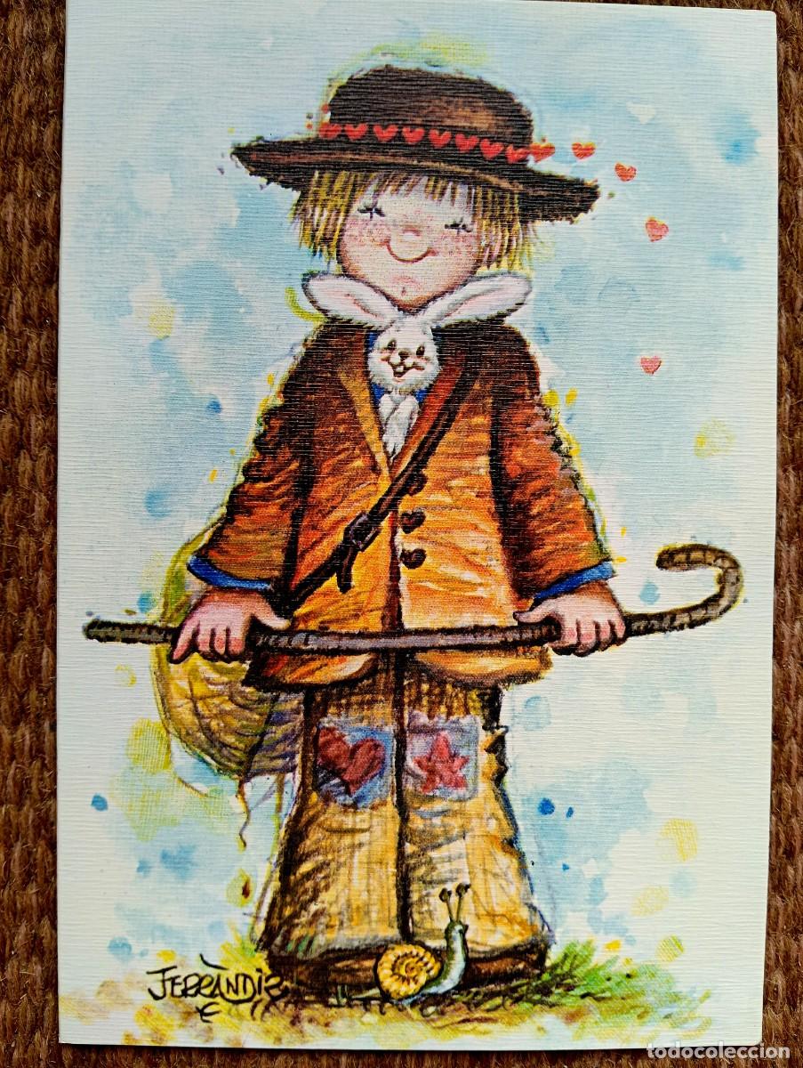 Postales: FERRANDIZ - ILUSTRACION PARA TARJETA DE NAVIDAD