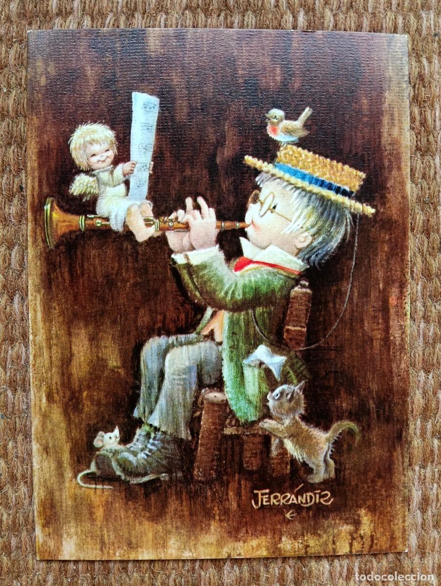 Postales: FERRANDIZ - ILUSTRACION PARA TARJETA DE NAVIDAD