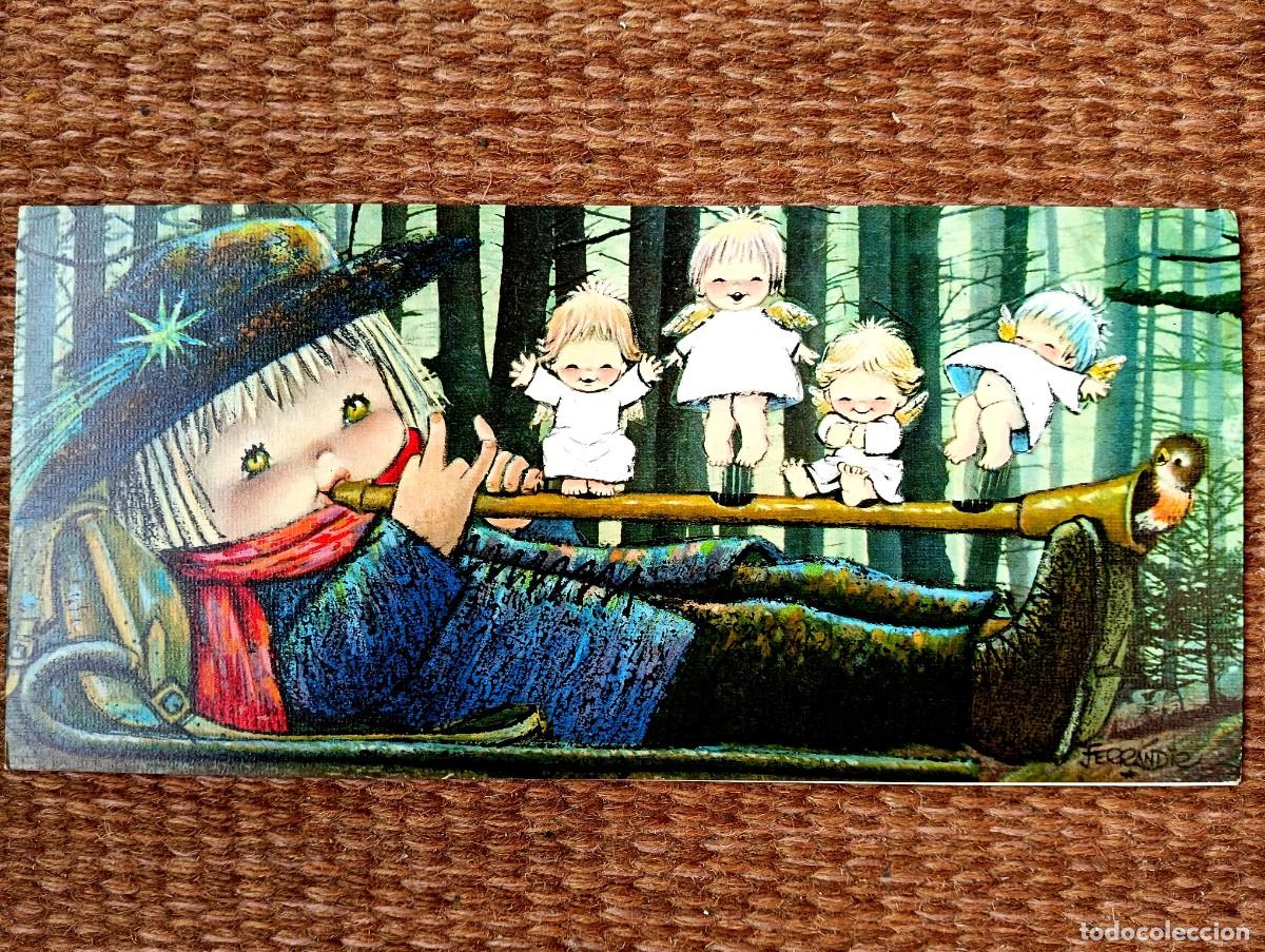 Postales: FERRANDIZ - ILUSTRACION PARA TARJETA DE NAVIDAD