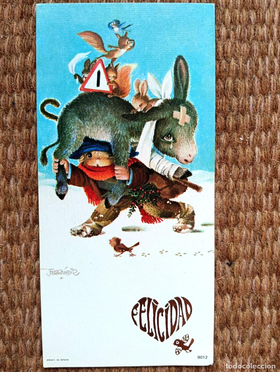 Postales: FERRANDIZ - ILUSTRACION PARA TARJETA DE NAVIDAD