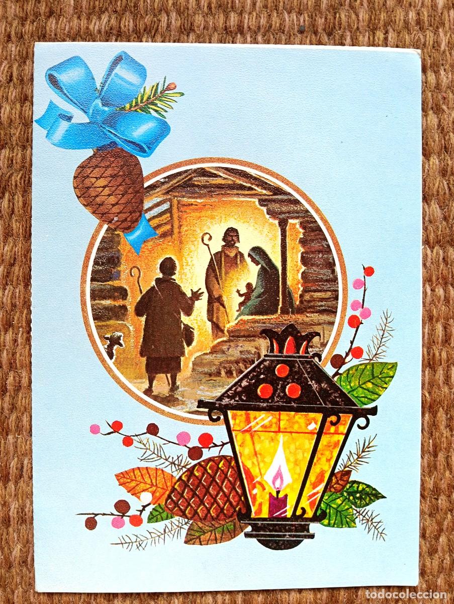 Postales: TARJETA DE NAVIDAD DESPLEGABLE - BELEN - NACIMIENTO