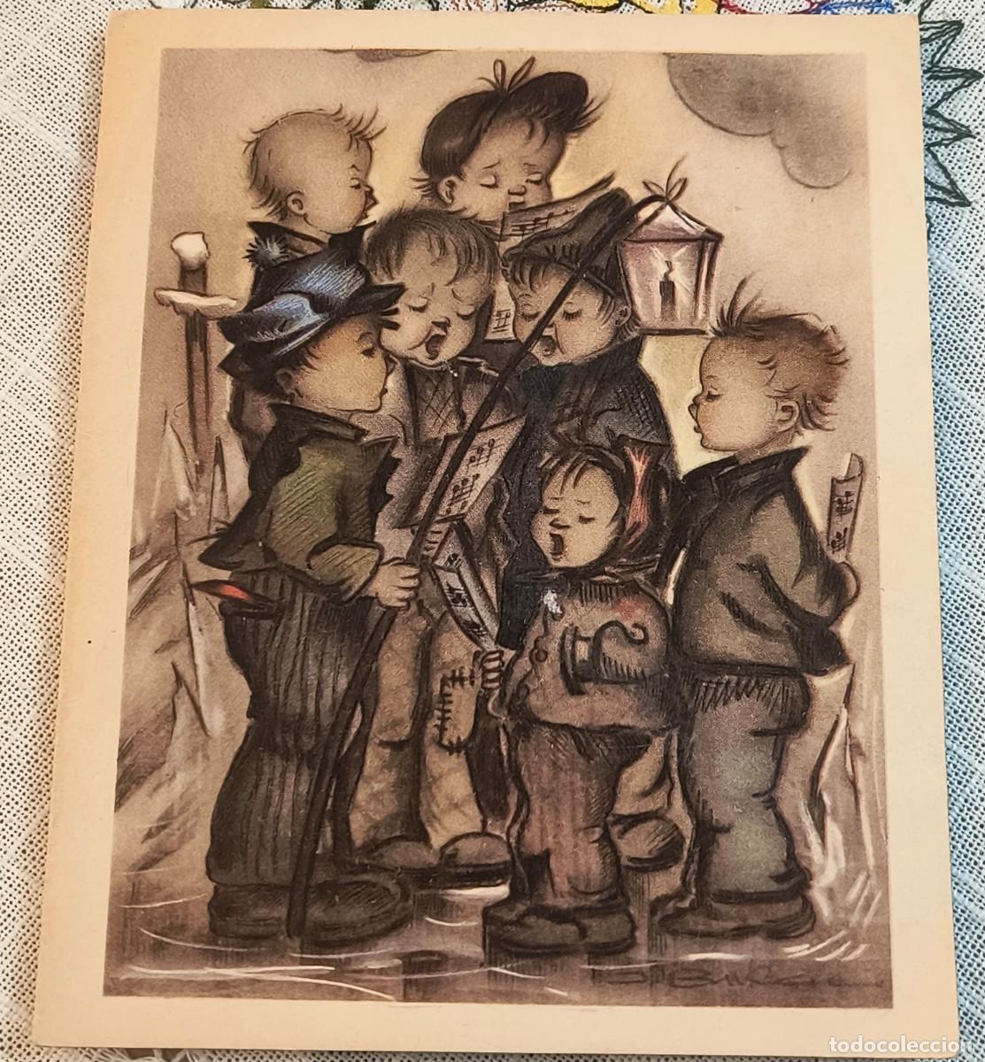 Postales: POSTAL NAVIDAD | NI&Ntilde;OS CANTANDO - BUZZA CARDOZO