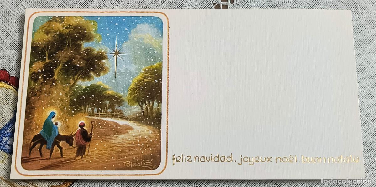 Postales: POSTAL NAVIDAD | SAGRADA FAMILIA SIGUIENDO ESTRELLA DE BEL&Eacute;N