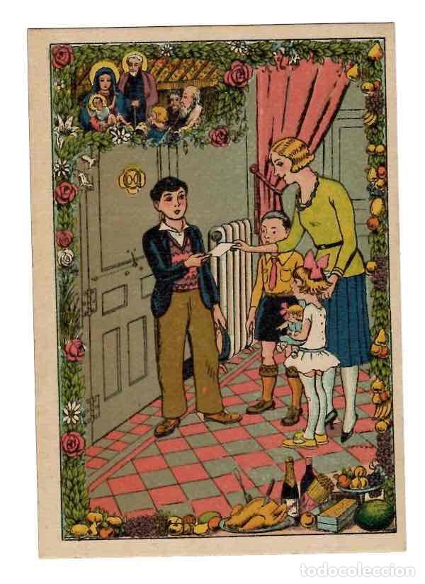 Postales: TARJETA POSTAL FELICITACI&Oacute; L'APRENENT. C.1940
