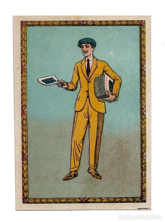Postales: TARJETA POSTAL FELICITACI&Oacute; EL REPARTIDOR. C.1940