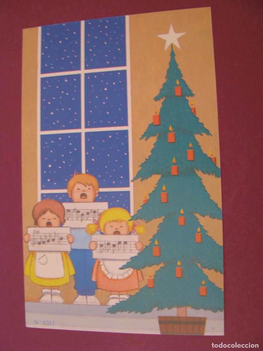 Postales: TARJETA POSTAL DE NAVIDAD. N&ordm; 6311. 13,5X8,5 CM. DETRAS EN BLANCO