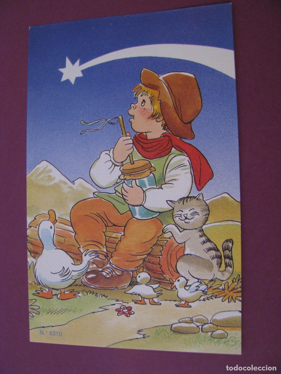 Postales: TARJETA POSTAL DE NAVIDAD. N&ordm; 6310. 13,5X8,5 CM. DETRAS EN BLANCO