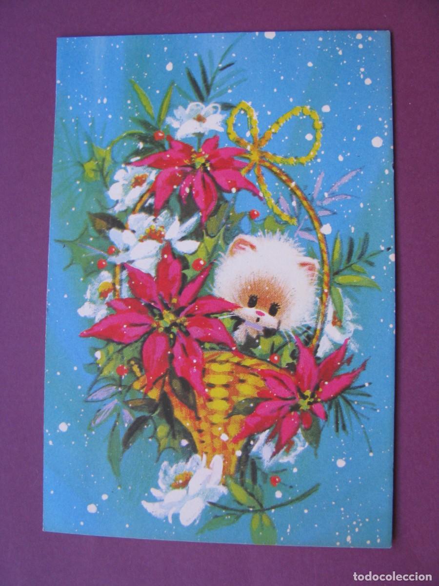 Postales: POSTAL DIPTICA DE NAVIDAD DE IL? 6717/159R. REINO UNIDO. 15X10 CM.